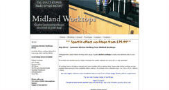 Desktop Screenshot of midlandworktops.co.uk